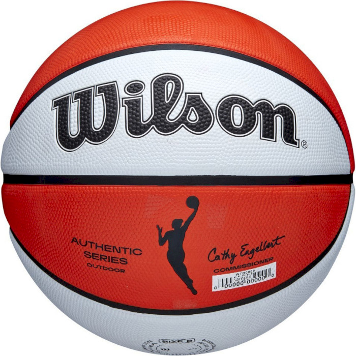 М'яч баскетбольний WILSON WNBA Authentic Outdoor Size 6 (WTB5200XB06)