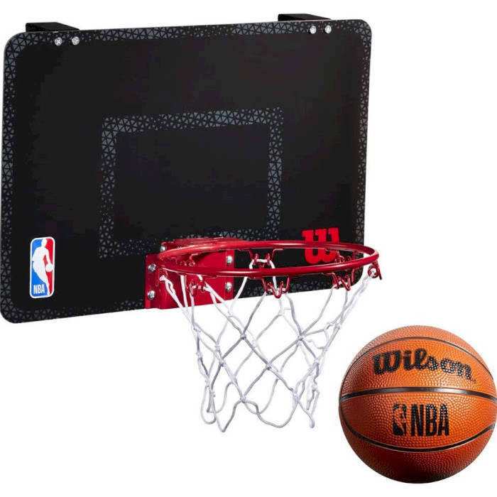 Набір баскетбольний WILSON NBA Forge Mini Hoop (WTBA3001FRGNBA)