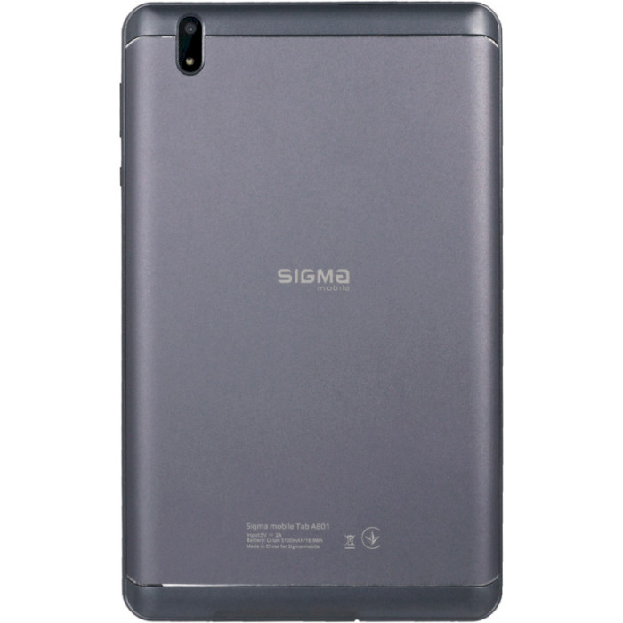 Планшет SIGMA MOBILE Tab A801 3/32GB Gray