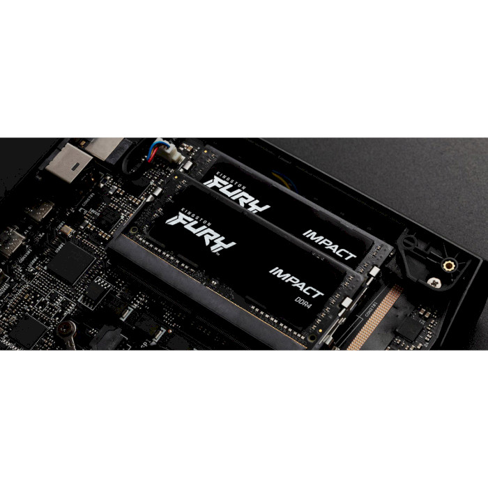Модуль пам'яті KINGSTON FURY Impact SO-DIMM DDR4 3200MHz 16GB (KF432S20IB/16)