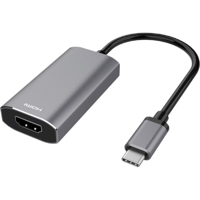 Адаптер 2E USB-C - HDMI v2.1 Gray (2E-W1409)