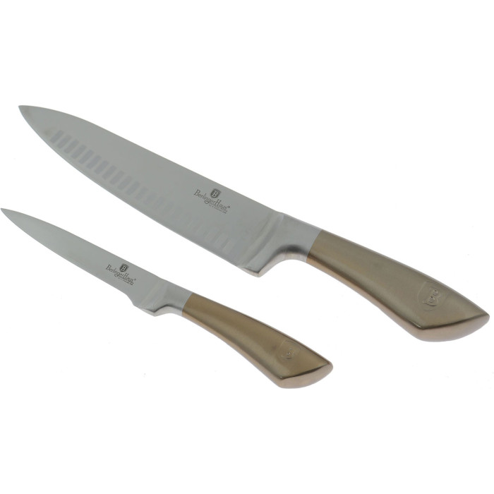 Набір кухонних ножів BERLINGER HAUS Metallic Line Rose Gold Edition 2пр (BH-2373)
