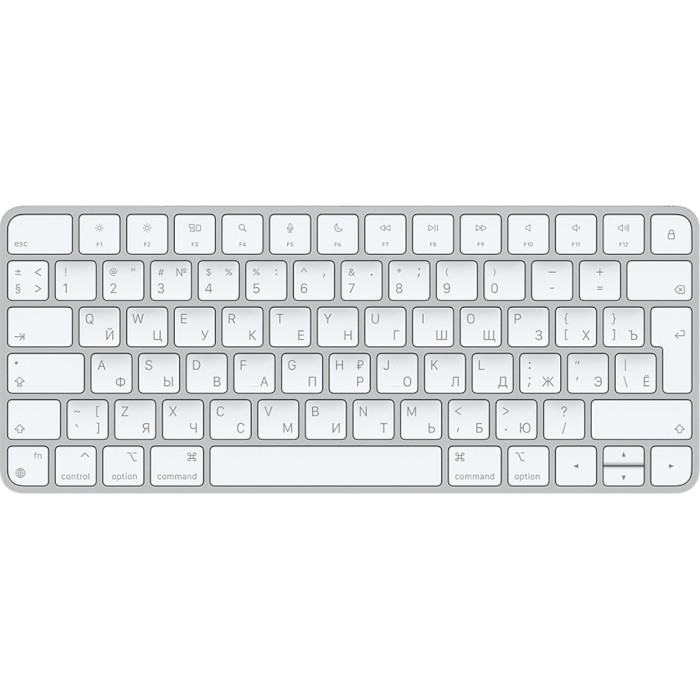 Клавіатура бездротова APPLE A1644 Magic Keyboard RU (MK2A3RS/A)