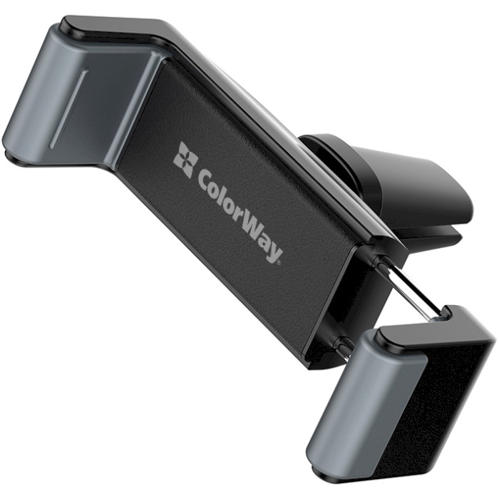 Автотримач для смартфона COLORWAY Clamp Holder Black (CW-CHC012-BK)