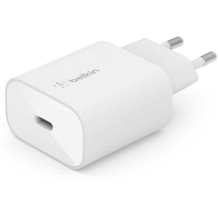 Зарядний пристрій BELKIN Boost Up Charge 25W USB-C PD3.0 PPS Wall Charger White (WCA004VFWH)