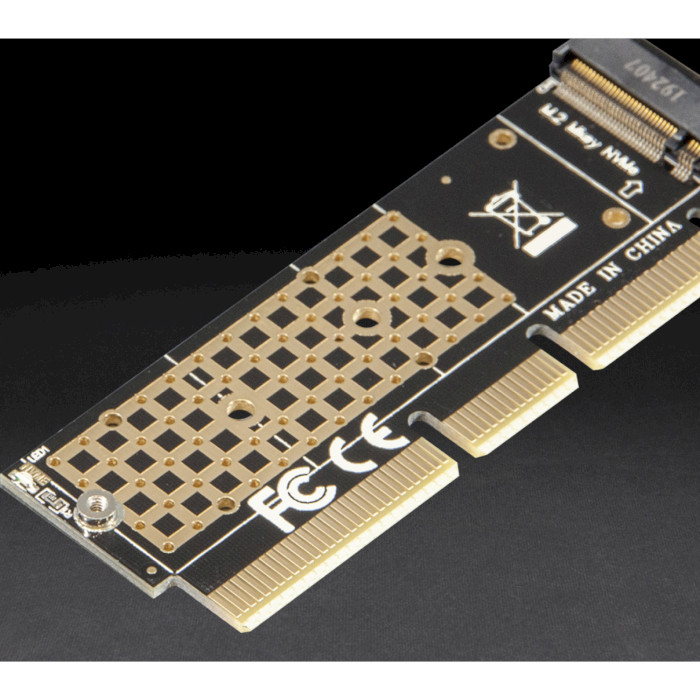 Адаптер FRIME PCIe x4/x8/x16 to M.2 (M key) (ECF-PCIETOSSD006)