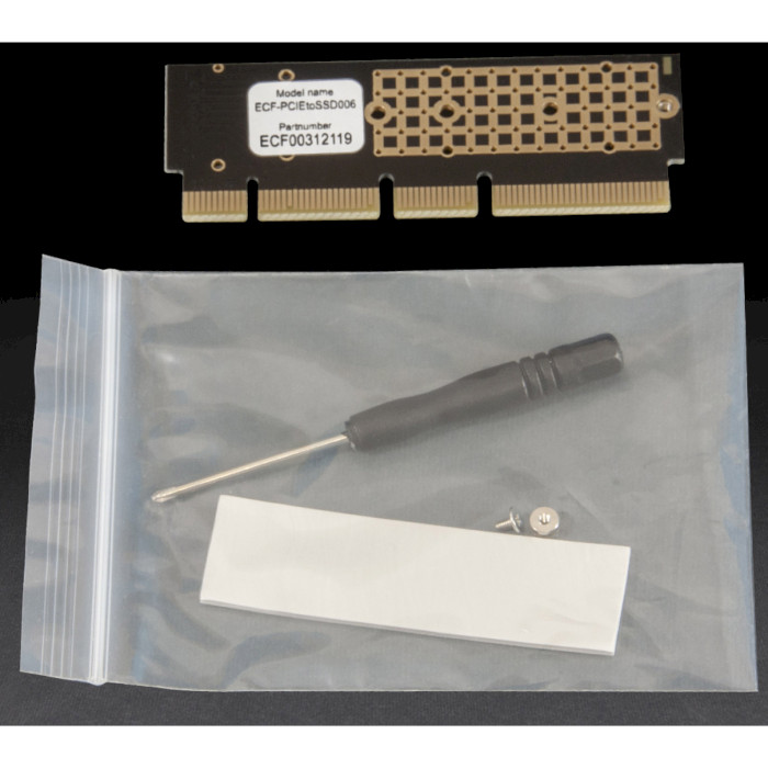 Адаптер FRIME PCIe x4/x8/x16 to M.2 (M key) (ECF-PCIETOSSD006)