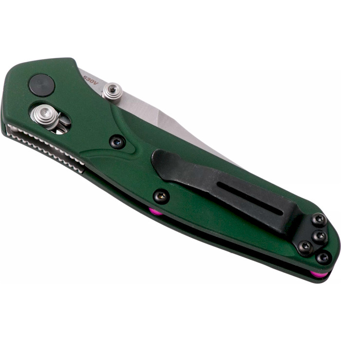 Складной нож BENCHMADE Mini Osborne Green Aluminum (945)