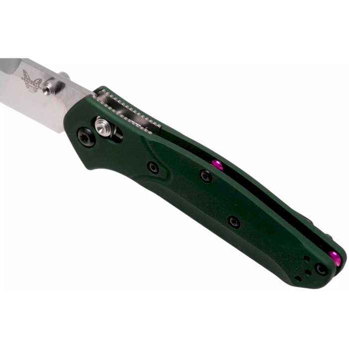 Складной нож BENCHMADE Mini Osborne Green Aluminum (945)