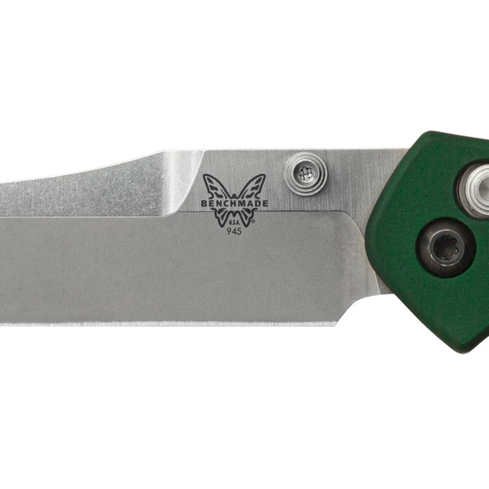 Складной нож BENCHMADE Mini Osborne Green Aluminum (945)