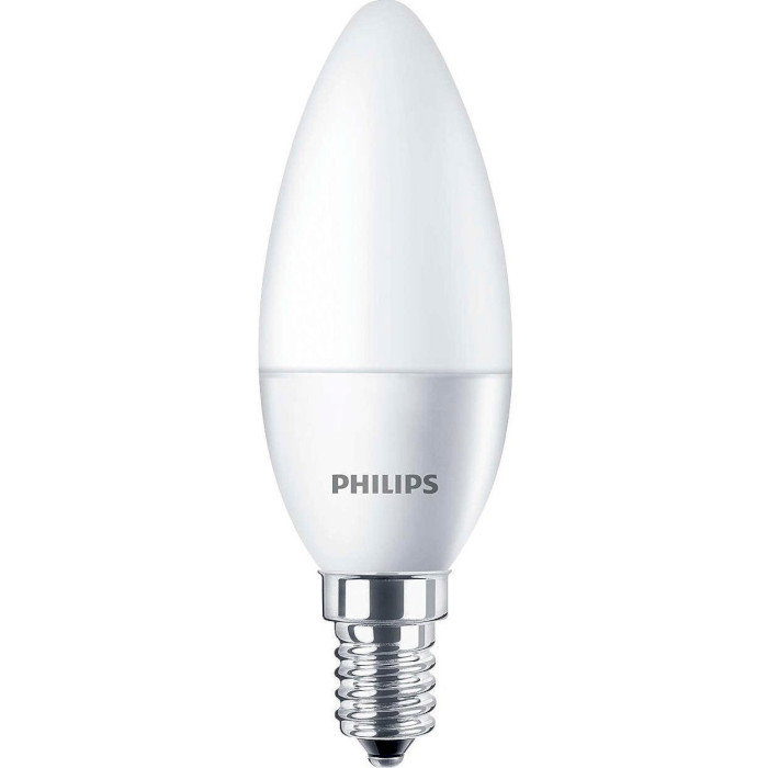 Лампочка LED PHILIPS ESSLEDCandle B35 E14 5.5W 4000K 220V (929002273707)