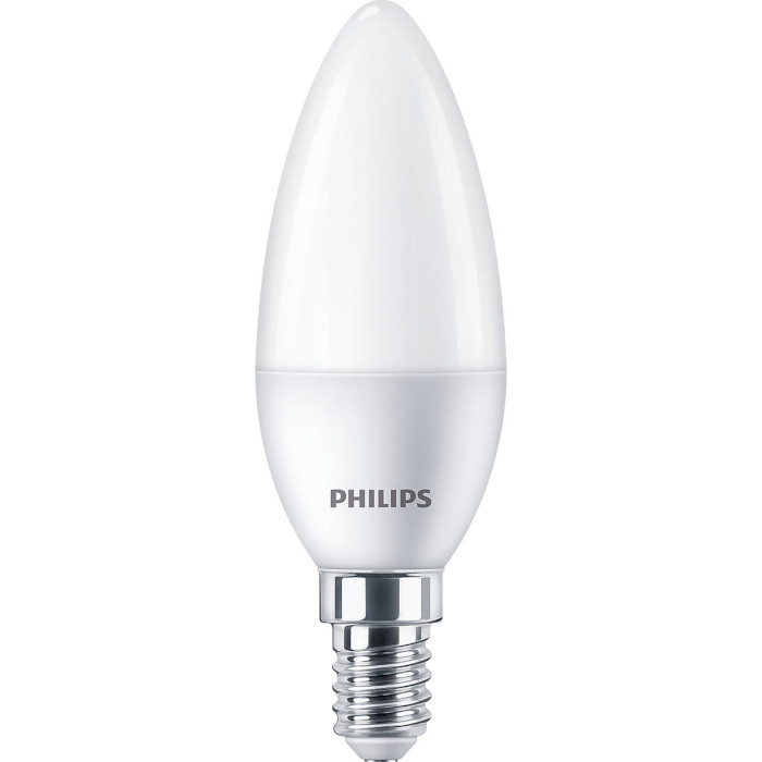 Лампочка LED PHILIPS ESSLEDCandle B35 E14 5.5W 6500K 220V (929002273807)
