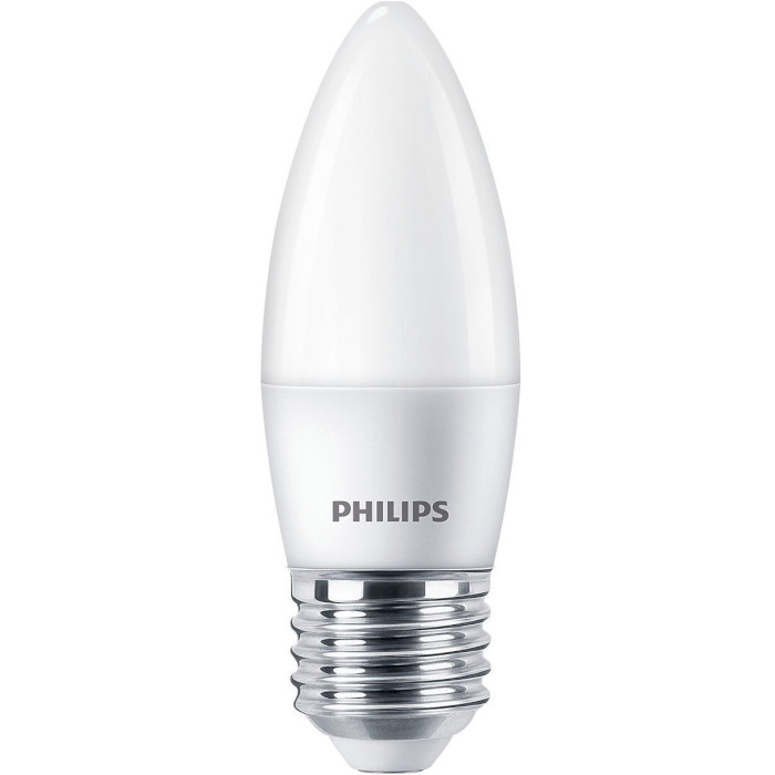 Лампочка LED PHILIPS ESSLEDCandle B35 E27 6.5W 4000K 220V (929002274907)