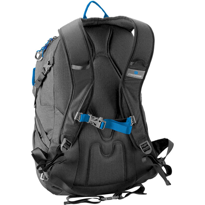 Туристичний рюкзак CARIBEE X-Trek 28 Black/Ice Blue (6382)