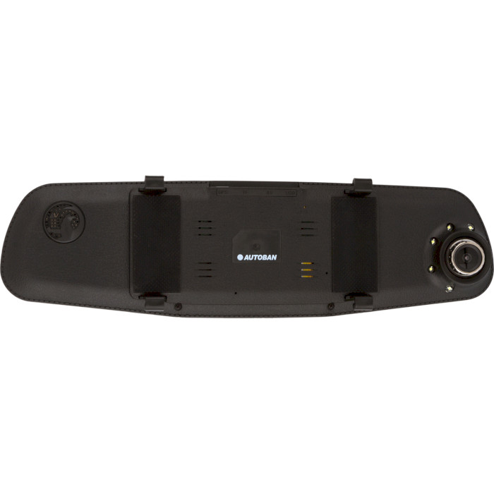 Автомобильный видеорегистратор-зеркало с камерой заднего вида AUTOBAN AVR-17S 2 Cam Silver