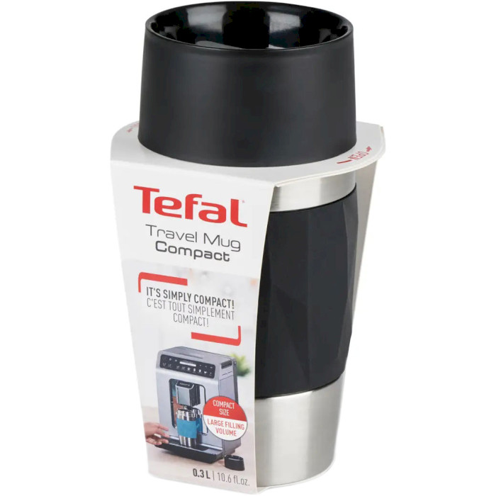 Термокухоль TEFAL Compact Mug 0.3л Black (N2160110)