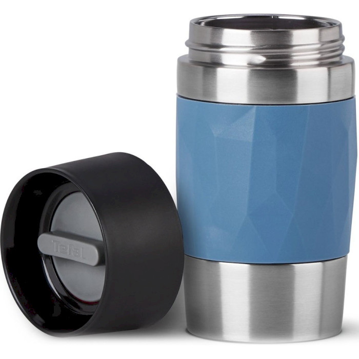 Термокружка TEFAL Compact Mug 0.3л Blue (N2160210)