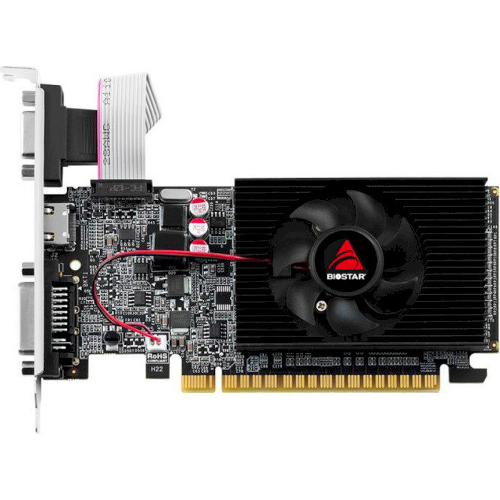 Відеокарта BIOSTAR GeForce GT 610 2GB DDR3 (VN6103NHX6)