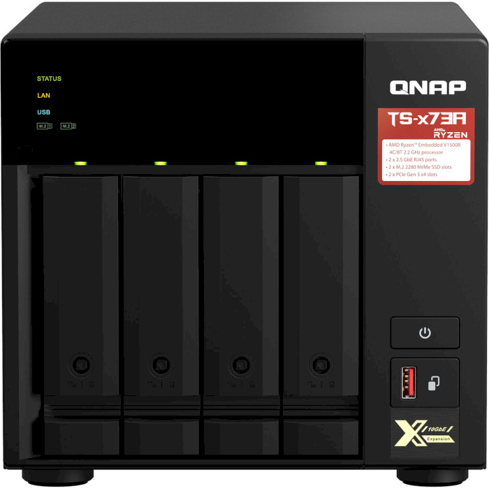 NAS-сервер QNAP TS-473A-8G