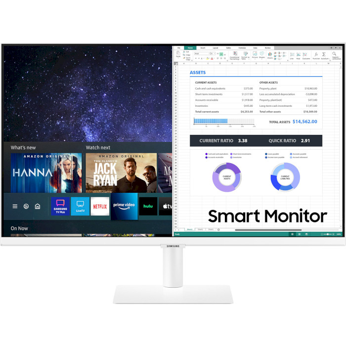 Монитор SAMSUNG Smart Monitor S27AM501NI (LS27AM501NIXCI)