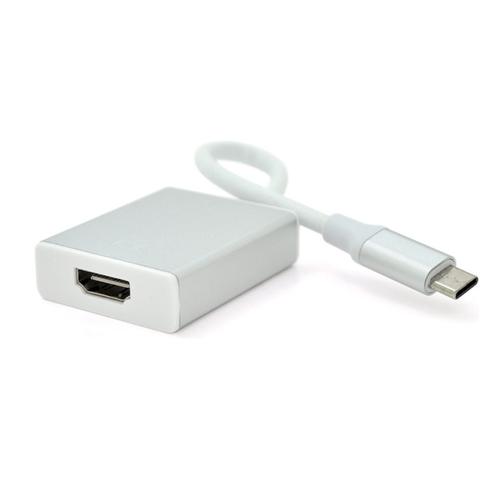 Адаптер VOLTRONIC USB-C - HDMI White (YT-C-TYPE-C(M)/HDMI(F)S)
