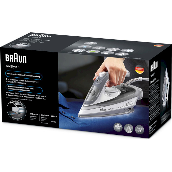 Утюг BRAUN TexStyle 5 SI 5078 GY (0127406003)