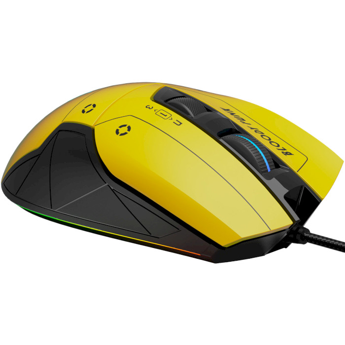 Мышь игровая A4-Tech BLOODY W70 Max Punk Yellow