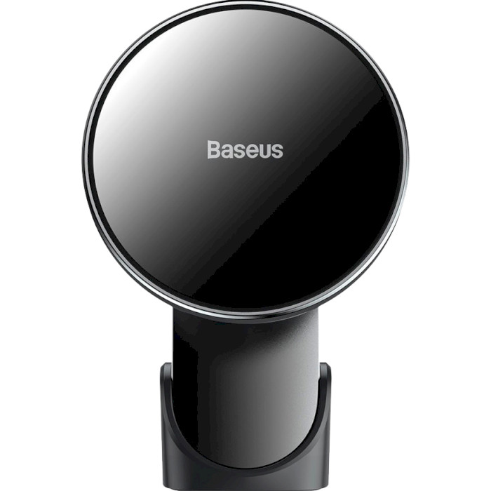 Автотримач для смартфона з бездротовою зарядкою BASEUS Big Energy Car Mount Black (WXJN-01)