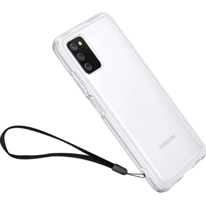 Чохол SAMSUNG Soft Clear Cover для Galaxy A30s Transparent (EF-QA037TTEGRU)