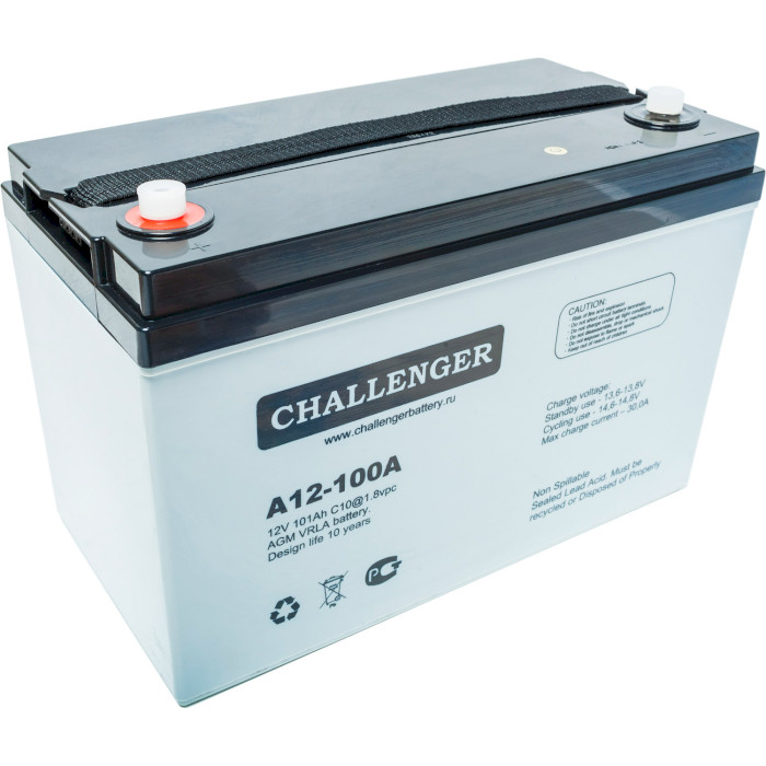 Аккумуляторная батарея CHALLENGER A12-100A (12В, 101Ач)