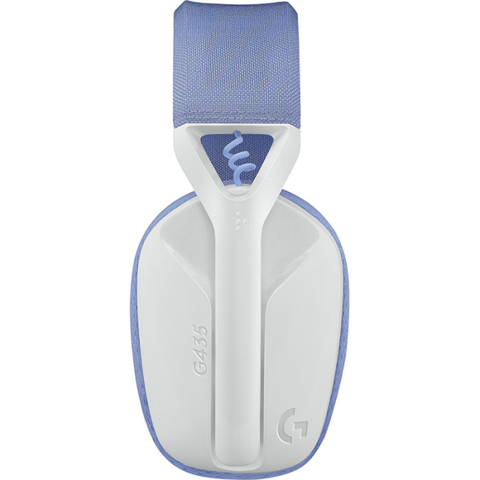 Навушники геймерскі LOGITECH G435 Lightspeed Wireless Gaming Headset Off-White and Lilac (981-001074)
