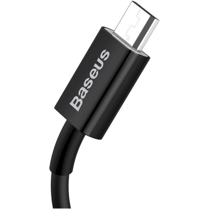 Кабель BASEUS Superior Series Fast Charging Data Cable USB to Micro 1м Black (CAMYS-01)