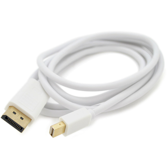 Кабель VOLTRONIC DisplayPort - Mini DisplayPort 1.8м White (YT-MNDP(M)/DP(M)-1.8M)
