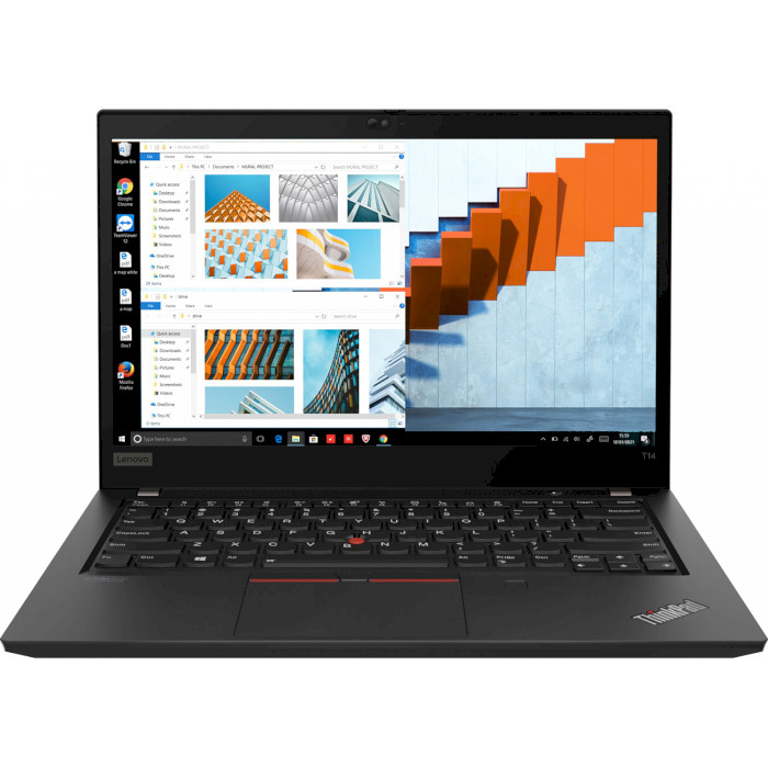 Ноутбук LENOVO ThinkPad T14 Gen 2 Black (20W000AXRA)