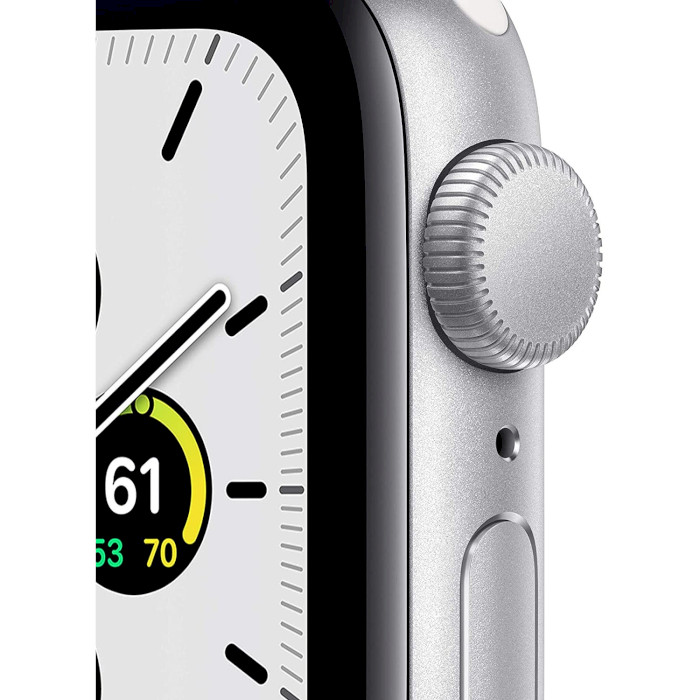 Смарт-часы APPLE Watch SE GPS 44mm Silver Aluminum Case with Abyss Blue Sport Band (MKQ43UL/A)