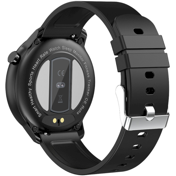 Смарт-часы LEMFO F81 Silicone Black