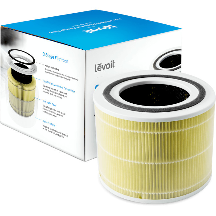Фільтр для очищувача повітря LEVOIT True HEPA 3-Stage Pet Allergy Filter (HEACAFLVNEA0039)
