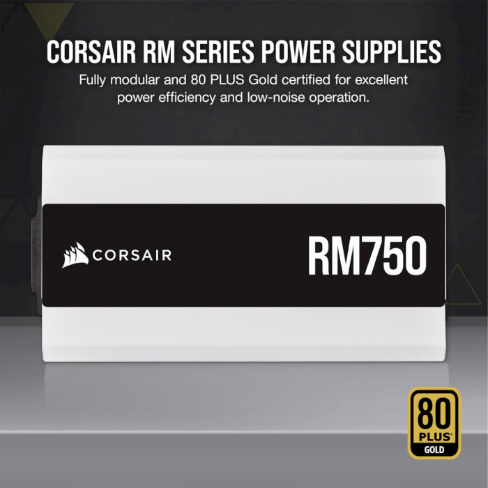 Блок питания 750W CORSAIR RM750 White (CP-9020231-EU)