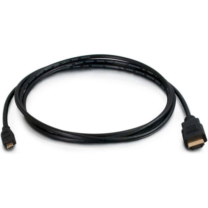 Кабель C2G HDMI - Micro-HDMI v1.4 0.5м Black (CG82026)