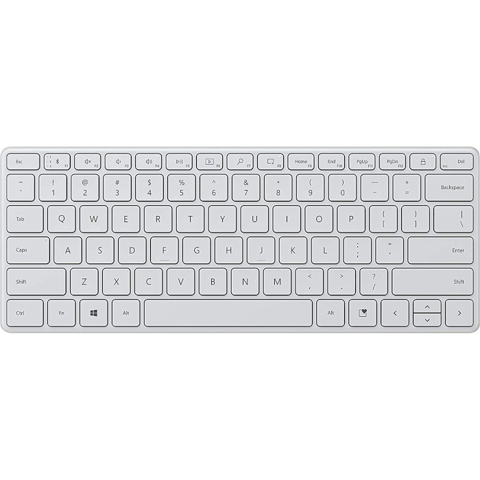 Клавиатура беспроводная MICROSOFT Designer Compact Keyboard Glacier (21Y-00031)