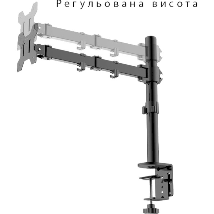 Настольное крепление для монитора SECTOR MB-01 13"-27" Black