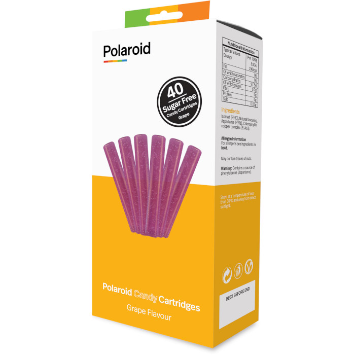 Картридж для 3D ручки POLAROID Candy, 0.161кг, Grape Flavour (3D-FL-PL-2509-00)