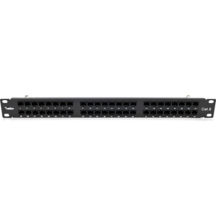 Патч-панель MERLION 1U 19" 48-port UTP Cat.6 (ML-2264-CAT.6)