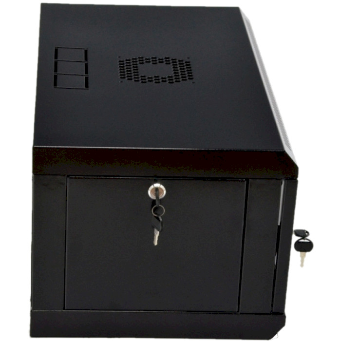 Настенный шкаф 19" CMS UA-MGSWL435B (4U, 602x350мм, RAL9005)