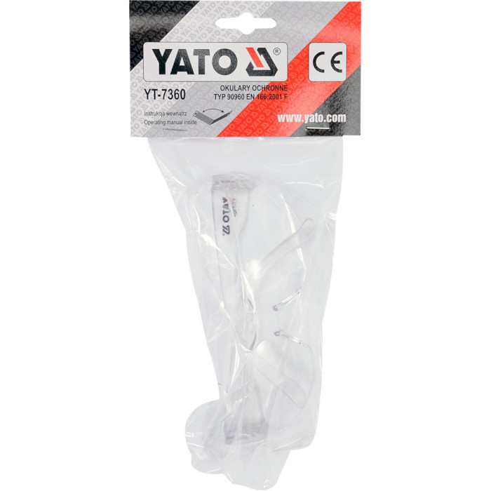 Захисні окуляри YATO YT-7360