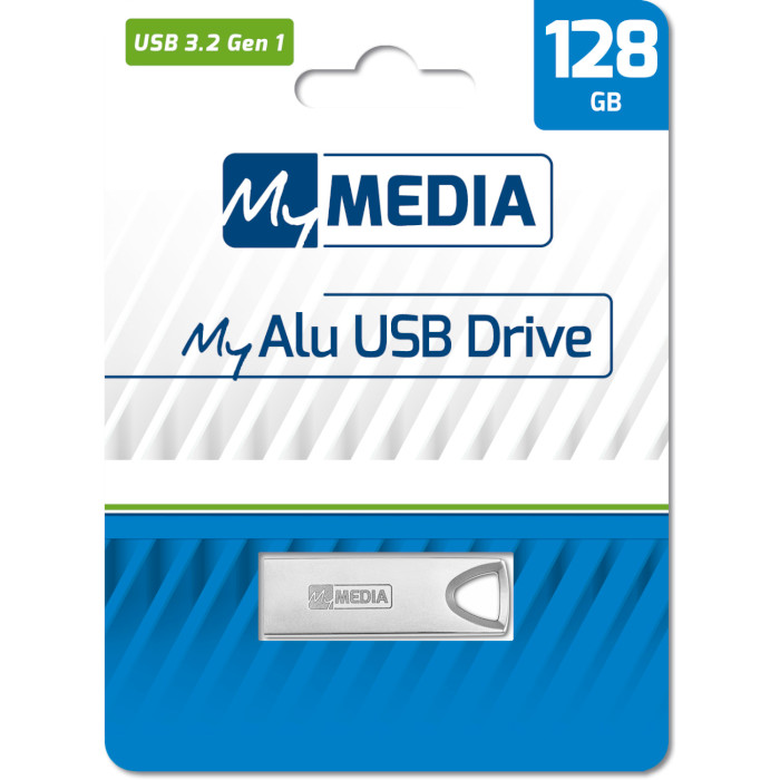 Флэшка MYMEDIA MyAlu 128GB USB3.2 (69278)