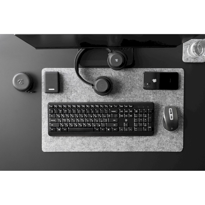 Клавиатура беспроводная 2E KS220 Black (2E-KS220WB)