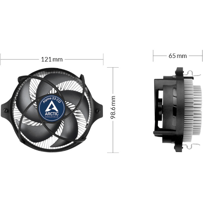 Кулер для процесора ARCTIC Alpine 23 CO (ACALP00036A)