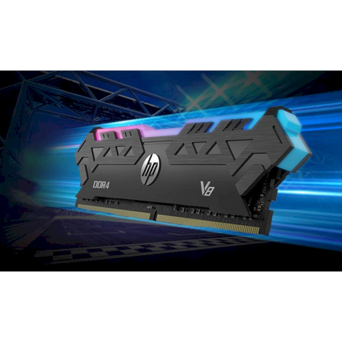 Модуль пам'яті HP V8 RGB DDR4 3000MHz 16GB (7EH83AA)