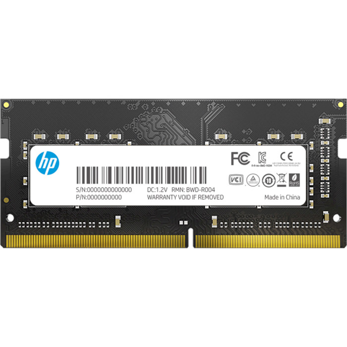 Модуль пам'яті HP S1 SO-DIMM DDR4 3200MHz 8GB (2E2M5AA)